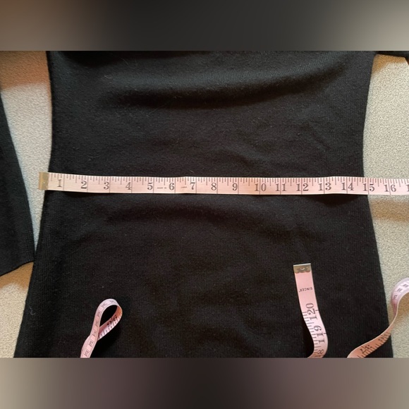 Banana Republic Black Thin Knit Sweater Dress Size M - Picture 11 of 13